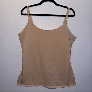 Old Navy Maternity First-Layer Nursing Cami tan NWOT